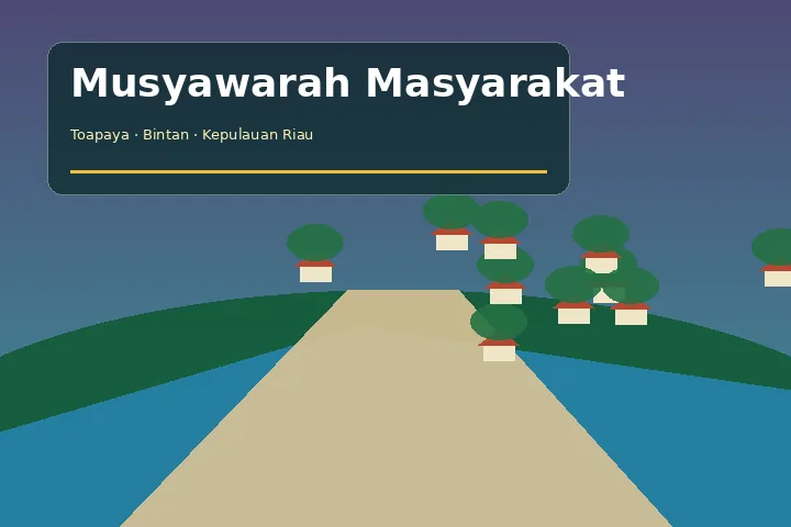 Ilustrasi Pertanian & peternakan Desa Toapaya